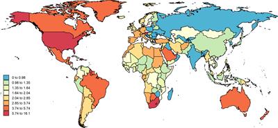 Frontiers Global Regional And National Burden Of Endocrine